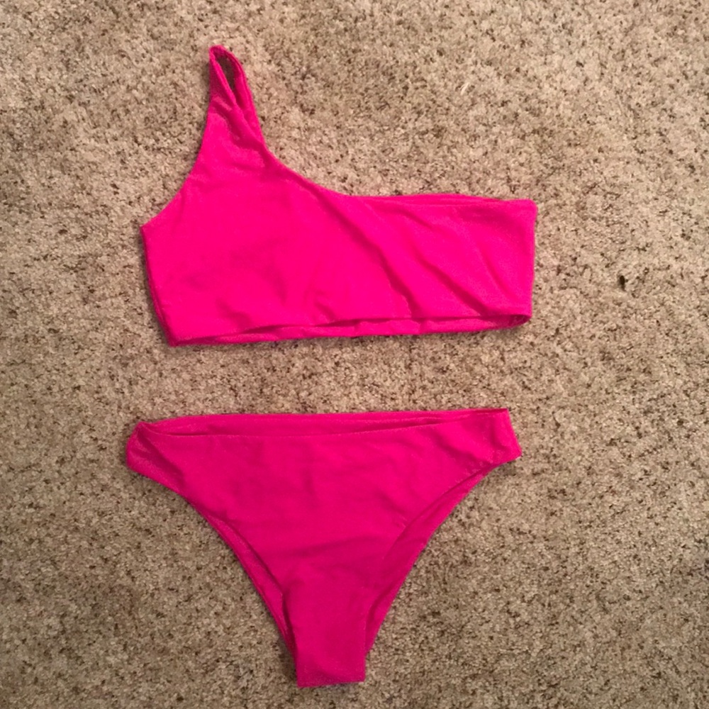 Hot Pink bathing suit